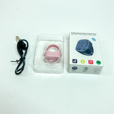 Scrolling Ring for Apple & Android Phones Remote Control Music, Camera, Pages