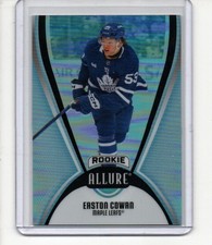 2025-26 UD Allure Easton Cowan Rookie Card Toronto Maple Leafs