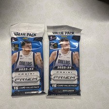 NBA 2023-2024 Panini Prizm Value Fat Pack Victor Wembanyama Rookie? Lot of 2 New
