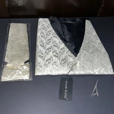 Barry Wang Men Vest Size Large