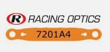 RACING OPTICS 7201A4; Helmet Shield Tear Off - XStack 11 1/2", Amber Tint