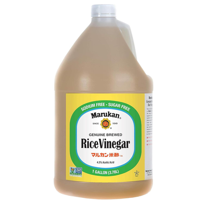 #ad Genuine Brewed Rice Vinegar for Enhancing Flavor amp; Cooking Unseasoned 1 Gallon $41.72