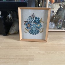 Tapestry. 1950. 1960. Framed