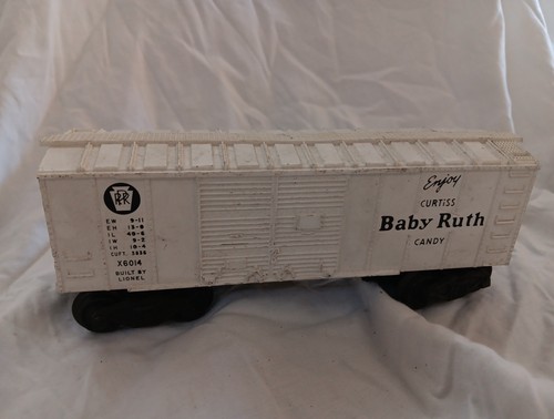 Vintage Lionel Lines Freight Train * Curtis Baby Ruth P R R X6014 Box Car - Picture 3 of 4