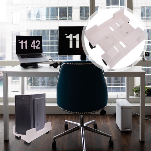 Pullwheel Chassis Holder Computer Bracket with Wheels Stand for Desktop - Afbeelding 9 van 11