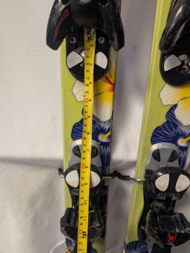 K2 Phat Luv Skis Salomon S810TI Bindings 160 cm Green Used - Picture 5 of 13