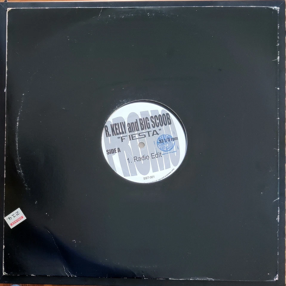R. Kelly and Big Scoob ‎– Fiesta - Vinyl Maxi 12" - SST-001 - NM/Generic Cover - Bild 2 von 2