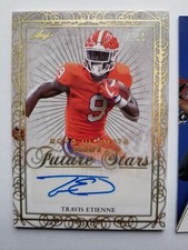 Travis Etienne RC Auto #/10 Future Stars Rookie Autograph 2021 Leaf Ultimate