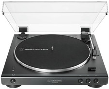 audio-technica AT-LP60XBT-USB-BK Fully-Auto Bluetooth Belt-Drive Turntable