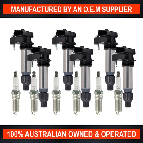 Ignition Coil & Spark Plug Set for Holden Commodore Calais VE VF Statesman WM WN eBay