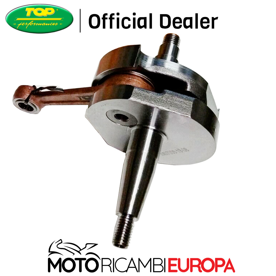 ALBERO MOTORE TOP RACING ANTICIPATO BIELLA CONO 19 CORSA 43 VESPA SPECIAL R N L