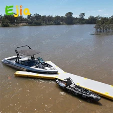 28ft Inflatable Y Pontoons Dock Platform Station For Boat/Yacht/Jet Ski