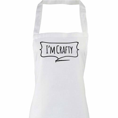 Delantal I'm Crafty • Delantales Impresos Personalizados para Adultos • Pasatiempos Artesanía Cocina Cocina - Imagen 41 de 41