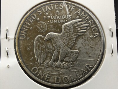 1972 P Eisenhower 1 Dollar Coin Flying Eagle One Dollar In God We