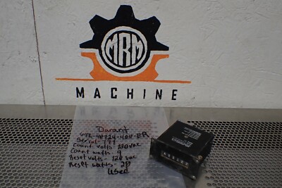 Duant 6-YE-40724-400-ER 6 Digit Counter 120VAC Used With Warranty See All Pics