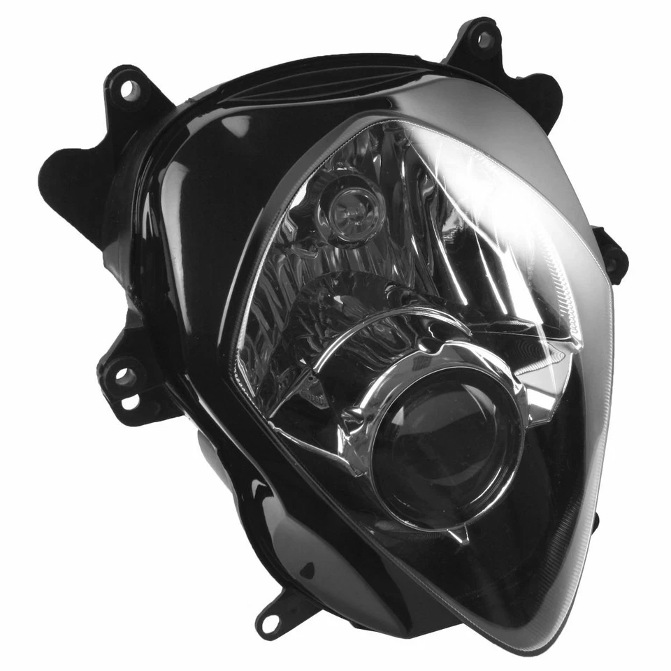 Faro delantero ajuste transparente para Suzuki GSXR1000 GSX-R1000 K7 2007-2008 Foto 2 de 4