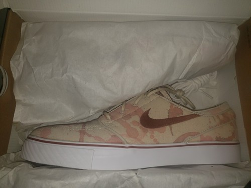 NUEVO Nike SB Stefan Janoski Wino Blood Splatter Zoom Dunk Zapato de Skate Freddy Wine - Imagen 2 de 8