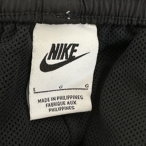 Nike Shorts Men L (34-35 in Waist) Black Fully Lined Elastic Waist Drawcord - Picture 3 of 12