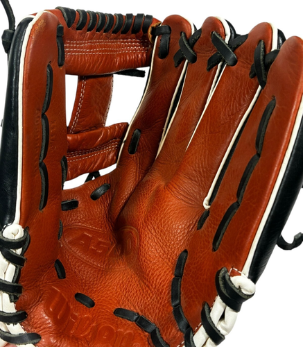 Wilson A500 Baseball Glove 11.5" Brown Ecco Leather RHT - Picture 3 of 9