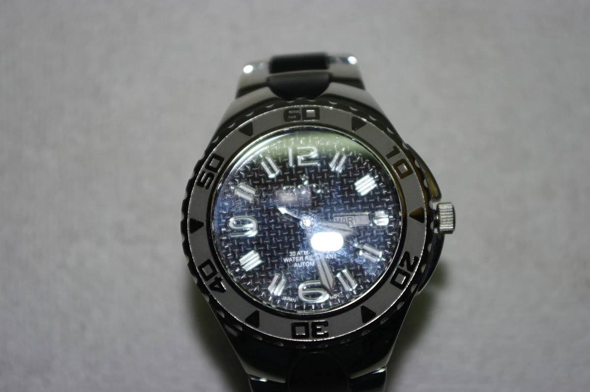 Croton sapphire deals crystal watch