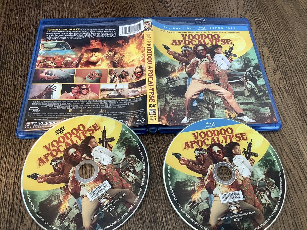 Voodoo apocalypse Used bluray + dvd combo 2018 Fun Zombies Free