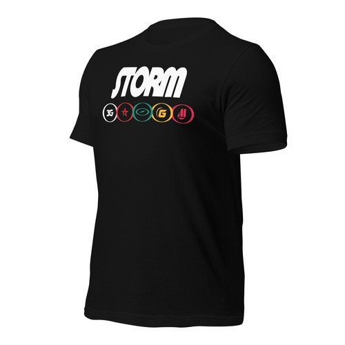 Storm Bowling Logo Tee S-5XL - Funny Design, New Arrival - Picture 5 of 12