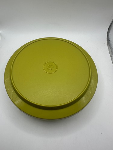 3 Piece Vintage Tupperware Seal N Serve Lid/Plate 1206 Bowl W/1207 Lid/Plate - Picture 7 of 15