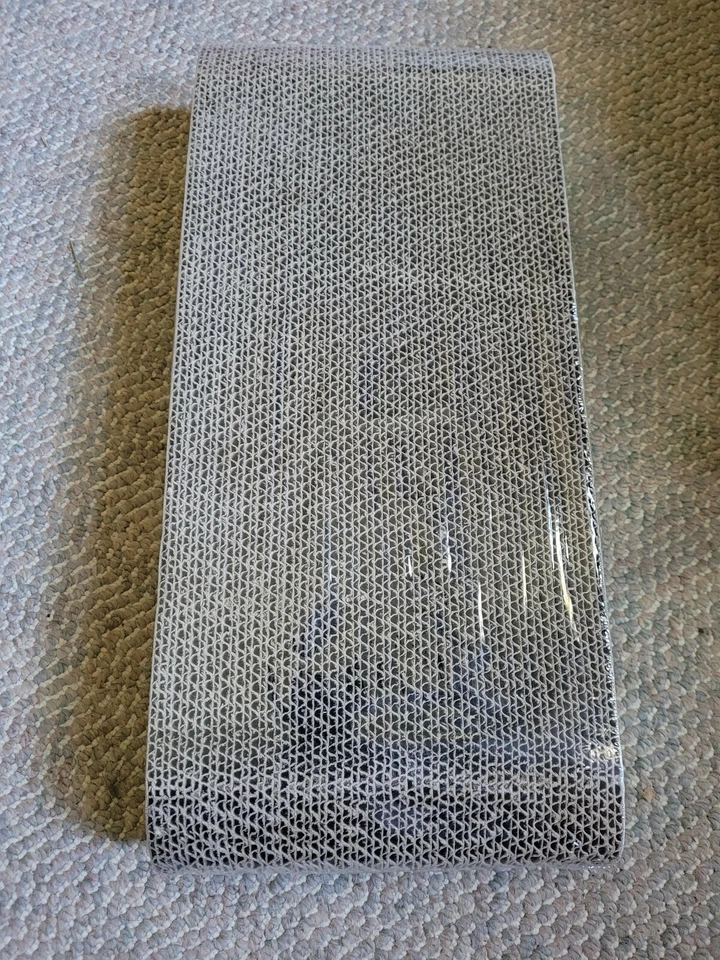 NIP Home Cardboard Cat Scratcher with Catnip Packet Hagen Kitty Training - Image 3 of 3