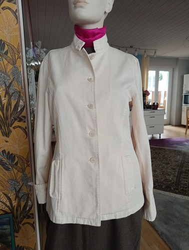 Jeans Jacke Pastell Rosa Jeans Schumacher Frühling Sommer 38 40 M Baumwolle