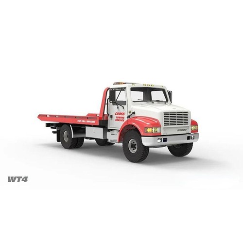 1/10 CROSS WT4 RC Unpaint Road Rescue Vehicle Wrecker Truck KIT W/ Lights Motor - Picture 2 of 12
