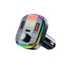 Multifunctional Bluetooth5.0 Fm Transmitter Mp3 Car Kit Hands-Free 2 Usb Charger