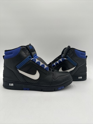 Nike Air Force 2 Black White Sport Royal 2003 Size 10 Brand New 624006-012 - Picture 1 of 23