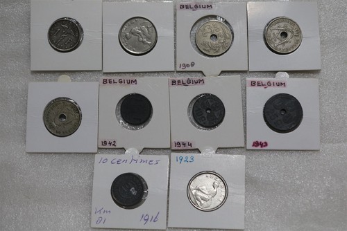 BELGIUM OLD COINS LOT B49 #1509 - Picture 2 of 3
