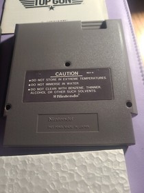 Top gun  NES In Box