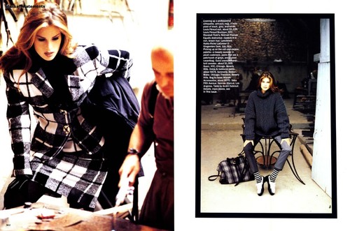 1992 Arthur Elgort Meghan Douglas 12 páginas revista editorial declaraciones - Imagen 3 de 6