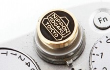 Yellow Brass Soft Shutter Release For Nikon Nippon Kogaku Tokyo