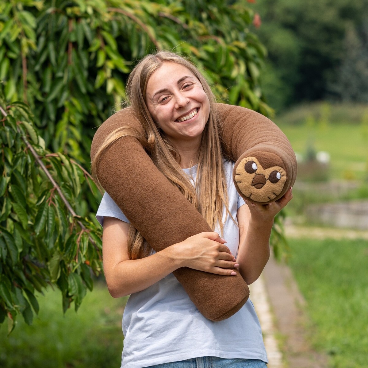 Hooty Long Pillow 60 inches in length Hooty Plush Toy inspired by The Owl  House