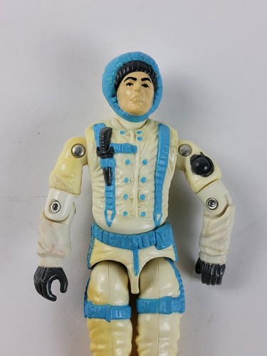 Vintage GI Joe SUB-ZERO (v1) 1990 Action Figure ARAH 3.75" Hasbro Backpack - Picture 3 of 10