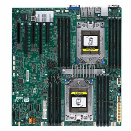 Placa base Supermicro H11DSI-NT + 2x AMD EPYC 7532 32 núcleos CPU + 128 GB RAM - Imagen 3 de 9