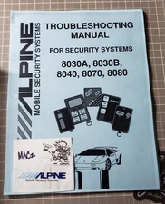 🌌ALPINE 8080, 8070, 8040, 8030A & 8030B Mobile Security⚡Troubleshooting Manual