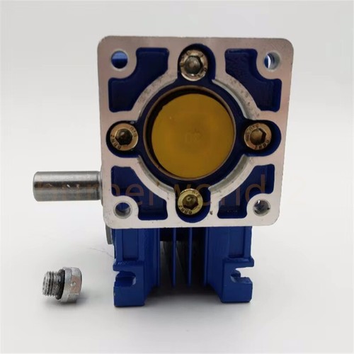 NMRV030 reductor de gusano 10:1 RV30 RV030 reductor de velocidad de caja de cambios helicoidal para NEMA23/36/42 - Imagen 5 de 13