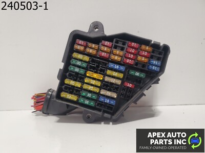 OEM 2005 Audi A4 2L Fusebox Fuse Box Relay Module AUA2T