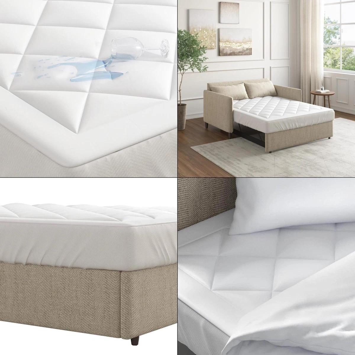 Queen Sofa Bed Mattress Pad Matttroy