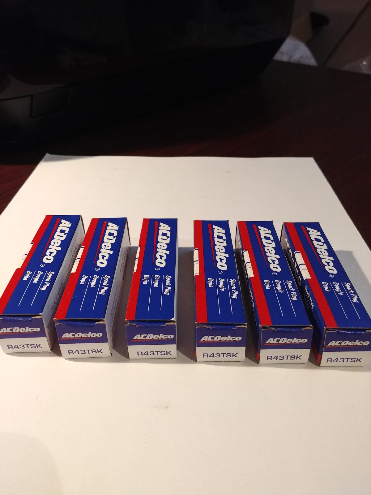 Spark Plug-Conventional ACDelco Pro R43TSK x 6