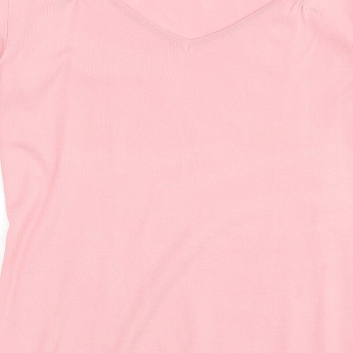 NEXT Womens Orange Square Neck Acrylic Blend Jumper Size 18 - Picture 10 of 12