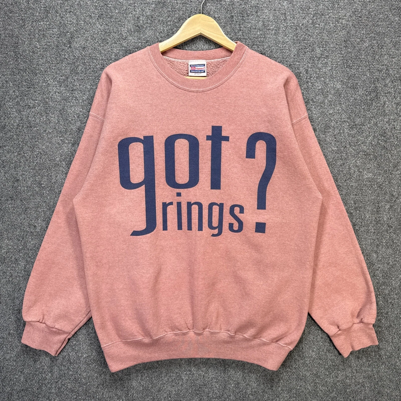 Vintage Dallas Cowboys Sweatshirt Mens Large Brown 90s Got Rings Super Bowl football