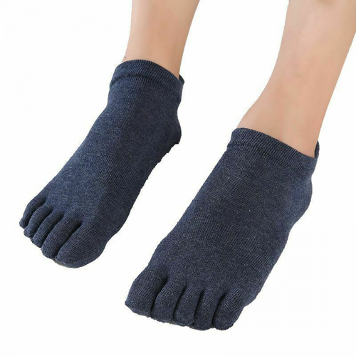 Men Five Fingers Socks Winter Warm Non Slip Grip Fitness Toe Socks Sport Yoga - Picture 5 of 16