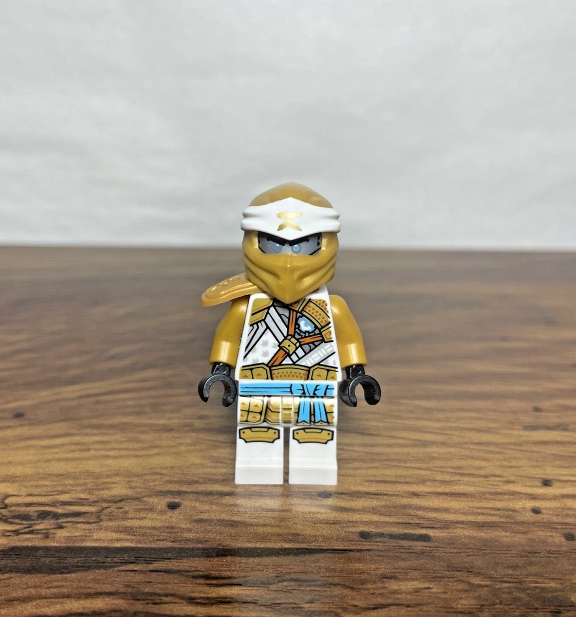 LEGO Zane Minifigure Golden Ninja Ninjago Crystalized 71770 71774