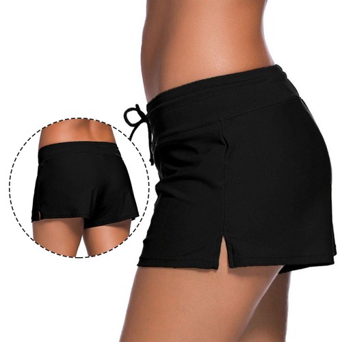 DHL Sommer Damen Schwimmshort Höschen Badeshorts Kurze Hose Sport Hose Badehose - Bild 9 von 16