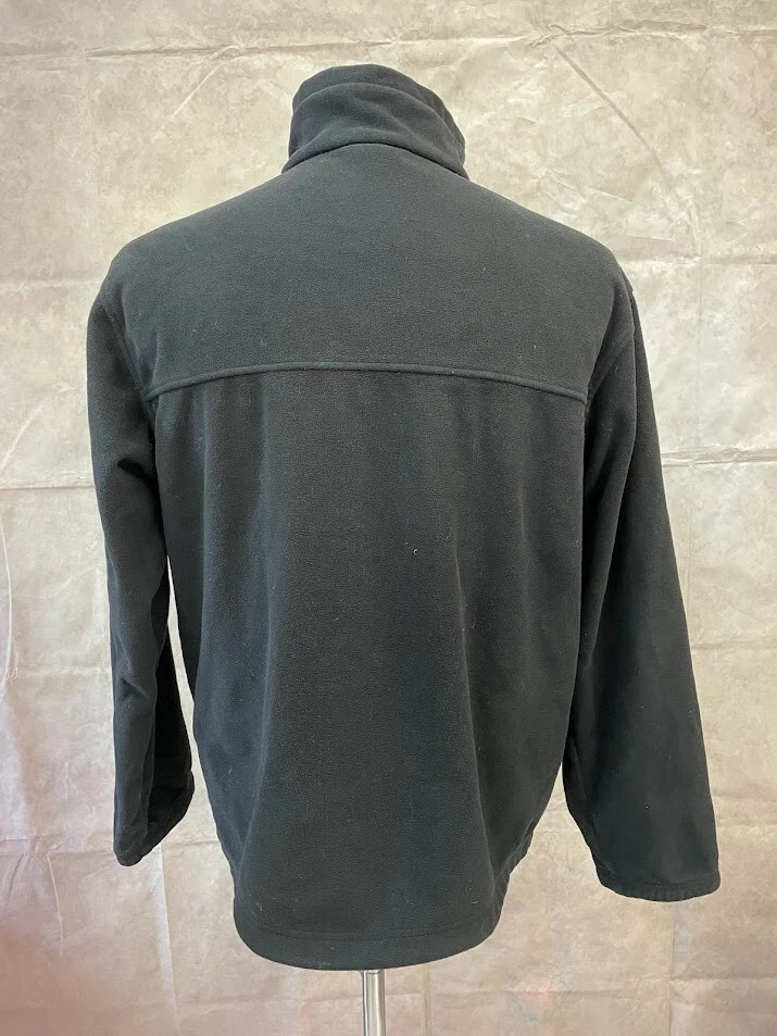 Chaqueta negra Quest para hombre con cremallera completa talla M Foto 3 de 4